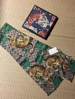 美品　GUCCI マフラー　メンズ メンズ ハイブランド マフラー | おしゃれ スカーフ | グッチ
