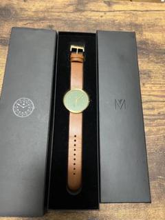 【 最終値下げ 】マベンウォッチズ　スモークグリーンオフホワイト34ミリ SMOKE GREEN OFFWHITE 34mm - マベン ウォッチズ MAVEN WATCHES