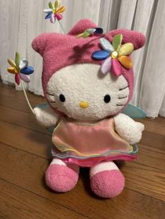 ハローキティ - ハローキティ　フェアリー　ハル　ぬいぐるみS タグ付き2001年 ハローキティ フェアリー ハル ぬいぐるみS タグ付き2001年