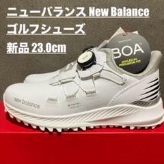 【美品】ニューバランス newbalance 23cmゴルフシューズ 極美品】ニューバランス GOLF ニューバランスゴルフ WGBS574H
