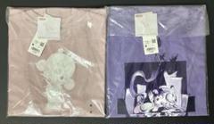 ユニクロ UT スカルパンダ Tシャツ Мサイズ ピンク　パープル　2点セット