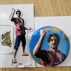 真島吾朗 スクエア 缶バッジ 極 30点 龍が如く 真島吾朗 スクエア缶バッジ 6種セット マルイノアニメ くじ