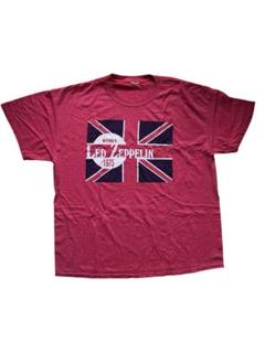 レッド・ツェッペリン 1975年 Tシャツ 赤