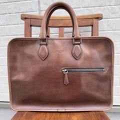 定価63.8万円 ベルルッティ アンジュール パティーヌレザーブリーフケース
