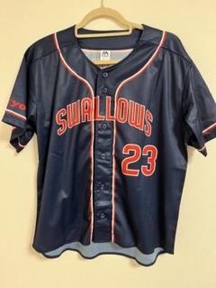 ヤクルトスワローズ 青木宣親選手 CREW ユニホーム/ プチットつば九郎セット ヤクルトスワローズ 青木宣親選手 CREW ユニホーム/ プチット
