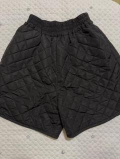 トレフルプラスワン キルティングショートパンツ 黒 パデットショートパンツ | Bottoms,ショート | | TREFLE＋1