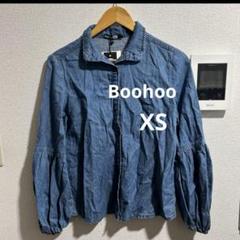 【boohoo】　日本未販売　デニムシャツ　長袖　タグ付き　新品のサムネイル