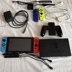Nintendo Switch 本体　Joy-Con スタンド　セット