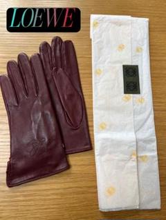 【稀少　未使用品】LOEWE レザー手袋 サイズ8 キャメルカラー 2025年最新】ロエベ 手袋の人気アイテム - メルカリ