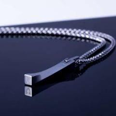 ネックレス メンズ シンプル スティック レディース チェーン 人気 トレンド