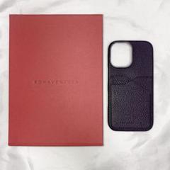 BONAVENTURA ネイビー iPhone16 ケース