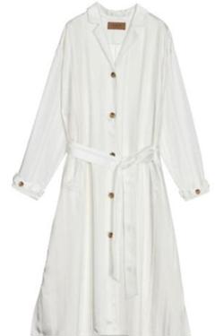 ジャケット・アウター AMERI UNDRESSED STRIPE OVER SHIRT DRESS AMERI undressed stripe over shirt dress - メルカリ