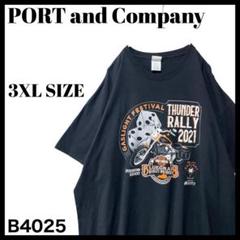 サンダーラリー2021 Tシャツ バイク サイコロ ハーレーダビッドソン 3XL