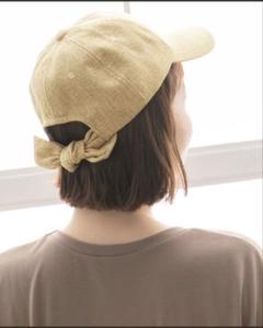 Newlyme バックリボンキャップのサムネイル
