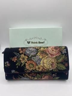 新品未使用 シンクビー アイコニックチャーム ラウンド財布 長財布 グレーデニム 極美品✨ シンクビー デニム ラウンドファスナー 長財布 アイ