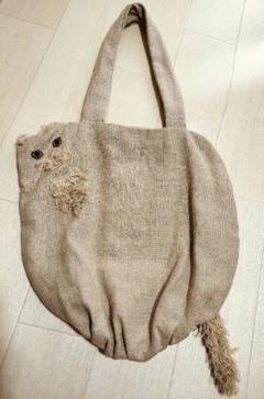 新しいスタイル ma トート リネン マシェールマルジュ♡猫刺繍 marge chere バッグ
