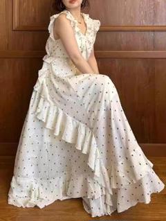 Lily Brown レースロングドレス 結婚式 Lily Brown - リリーブラウン ロングドレスの通販 by lon's shop
