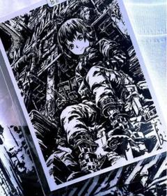 安倍吉俊　ステッカー　岩倉玲音　serial experiments lain