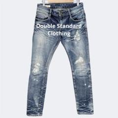 DOUBLE standard clothing ダメージ スキニー デニム ZARA - ザラ ダメージスキニーデニムの通販 by たけ's shop