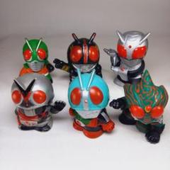 ウルトラマン仮面ライダー スーパー戦隊ソフビセット122体指人形