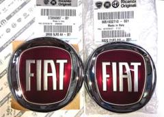 フィアット 500 純正 フロント&リアエンブレムセット 新品 FIAT500