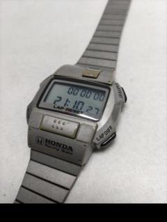 SEIKO×HONDA F1 ストップウォッチ搭載 デジタル腕時計 ☆SEIKO×HONDA F1☆ストップウォッチ搭載デジタルメンズ腕時計