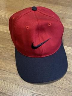 NIKE ロゴ刺繍 90s 2トーンキャップ