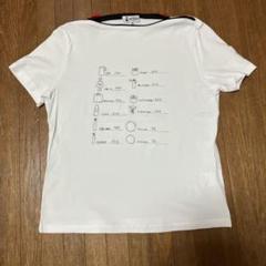 値下げしました新品未使用 PICONE イラストプリント 半袖Tシャツ 40 セール】落書き プリント 半袖Tシャツ（Tシャツ/カットソー