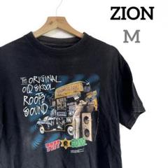 Y2K ボブマーリー TUFF GONG レーベル ZION 黒 Tシャツ 半袖