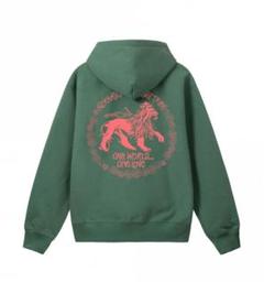 ★人気★【STUSSY】★Stussy Ist Lion Hoo.d Green★パーカー★ org.jpg
