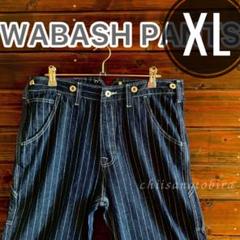 デニムパンツ XL ウォバッシュ ヒッコリー ストライプ アメカジ