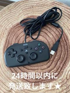 PS4 HORI ワイヤードコントローラー　ブラック　ホリパッドミニ　動作確認済
