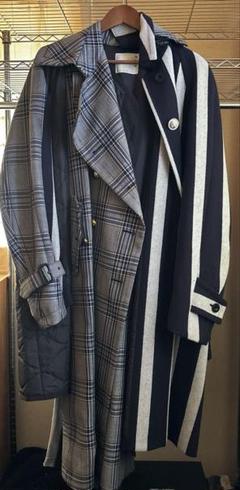 sacai ウールロングコート　サンプル sacai ウールロングコート サンプル - メルカリ