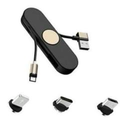 【3in1】マグネット充電ケーブル ハンドスピナー タイプC ライトニング