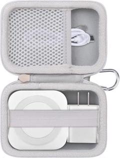 ケースのみの販売 3in1ワイヤレス充電器専用収納ケース ホワイト Khanka