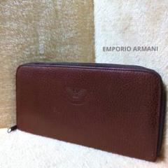 EMPORIO ARMANI エンポリオアルマーニ ラウンドファスナー 長財布