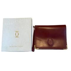 【即購入可】Cartier マストライン　レザー クラッチバッグ