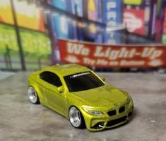 1/64 BMW M4 カスタムミニカー　ディーラー特注非売品　ローダウン深リム 1/64 BMW M4 カスタムミニカー ディーラー特注非売品 ローダウン
