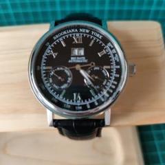 ブルッキアーナ ミリタリー PVD ブラック文字盤 自動巻き 保管品 ブルッキアーナ ミリタリー PVD ブラック文字盤 自動巻き 保管品