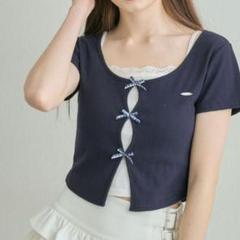 完売品★映えリボンTee