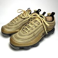 美品 NIKE 【27cm】 AIR VAPORMAX 97 メタリックゴールド