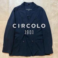 【美品】CIRCOLO ネイビージャケット 48 楽天市場】チルコロ ジャケット ネイビーの通販