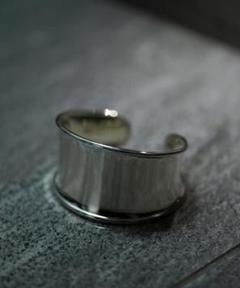 ox jewelry silver curve signet ring19号
