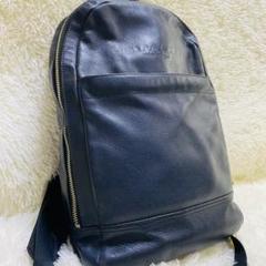 コーチ　COACH リュック　ネイビー　バックパック　F54135 レザー　本革