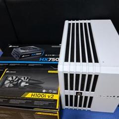 CORSAIR　PCケース　H100i v2 CPUクーラー　電源　HX750i CORSAIR PCケース H100i v2 CPUクーラー 電源 HX750i - メルカリ