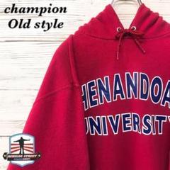 《激レア》チャンピオン champion☆パーカー XL 刺繍 レッド P500