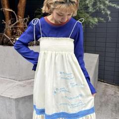 ハローサンフランシスコ　2WAYサテン刺繍レーススカート