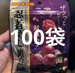 エコメルカリ便　限定忍者かんし 鉄の鎧 ぶどう 100袋セット エコメルカリ便 限定忍者かんし 鉄の鎧 ぶどう 100袋セット