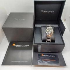 【美品】HAMILTON H244121 ベンチュラ ケース 新品 ベルト
