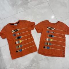 2点　新品　ポールスミス　Tシャツ 110男女兼用　ミックスツインズ　双子　年子 ポールスミス 半袖Tシャツ ウサギ柄 ボタン欠品 トップス